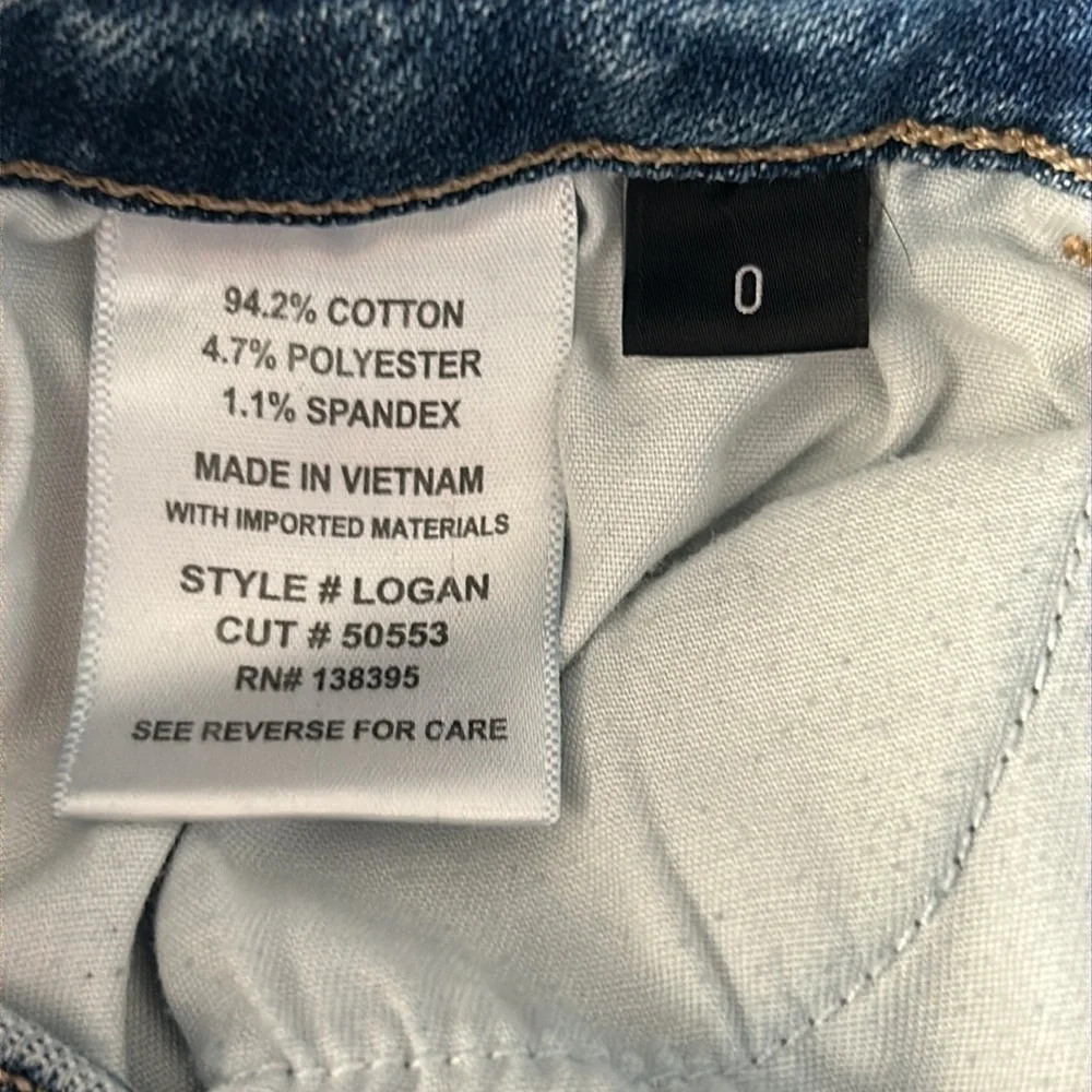 Carly Jean LOGAN skinny jeans size 0